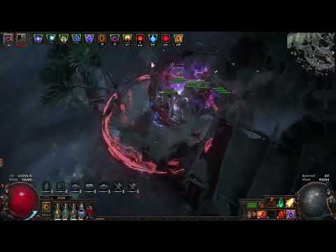 [ PoE 3.17 ] Occultist Arakaali's Fang (Aegis Aurora) Simulacrum wave 30