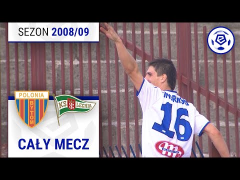 (1/2) Polonia Bytom - Lechia Gdańsk | CAŁY MECZ | Ekstraklasa 2008/09 | 4. Kolejka