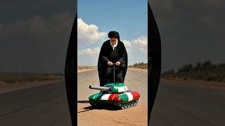 Inflatable Tank Prank 😳 | Trump & Netanyahu React! #usavsiran #politicalparody 