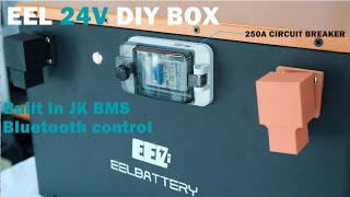8 kWh 24V Kompletní bateriové úložiště lifepo4 314Ah aktivní bms 2A