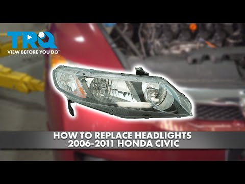 How to Replace Headlights 2006-2011 Honda Civic