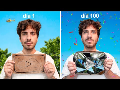 Llegué a 10 millones de suscriptores en 100 días.