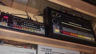 Video thumbnail for Roland Boutique TR-08 and a TR-808. by Sean Ober