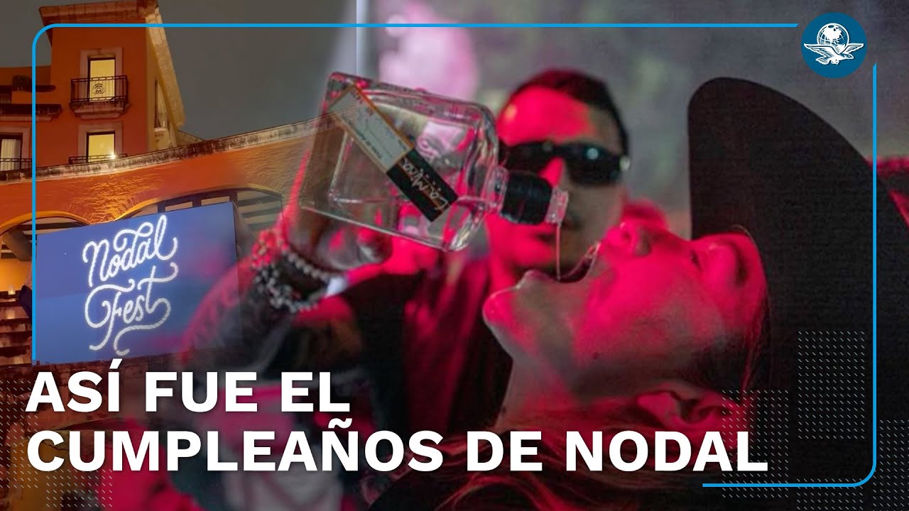 Christian Nodal celebra sus cumpleaños con fiesta de tres días