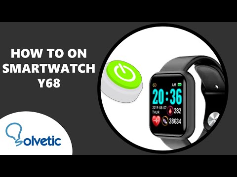 How to On Smart Watch Y68 | How to Use Y68 Smart Watch