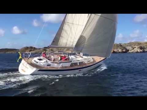 The new Hallberg-Rassy 40 Mk II under code zero