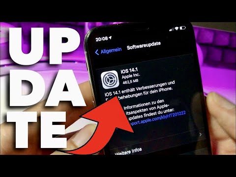 iOS 14.1 ist da, also updaten!! Denn etwas ist neu und vieles besser !?!     APPLE UPDATE NEWS