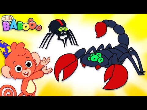 Club Baboo | Scary Animals ABC | Learn animal names and sounds with Baboo!  | Video & Photo