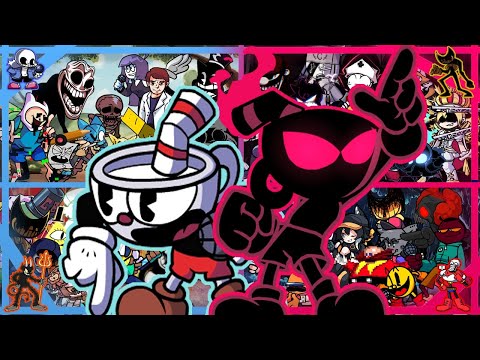 Cuphead WEEK but Every Turn a Different Character Sings 🤓🎶