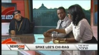 Legal Analyst Yodit Tewolde speaking with Spike Lee