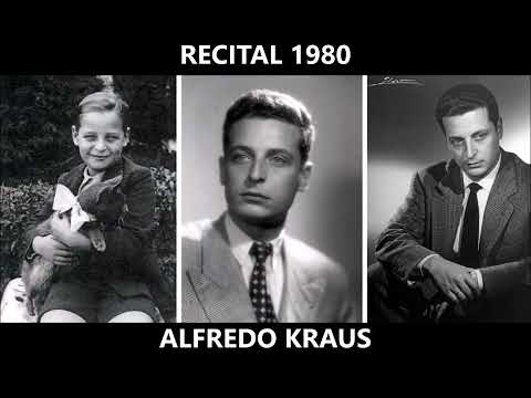 ALFREDO KRAUS concerto di canto, Scala 3rd March 1980