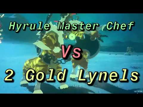 BotW- Double Gold Lynel Fight