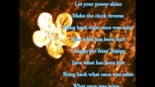 Healing Incantation by Mandy Moore (w/ lyrics) From Disney&#39;s &quot;Tangled&quot;