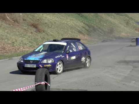 Szombierki Rally Cup 2017 - Runda I - Tomasz Plinta / Sławomir Jawor - Honda Civic