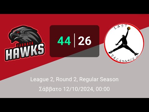 Varnava Hawks 44-26 Last Decadance- (Round2-League2-17/10/2024)