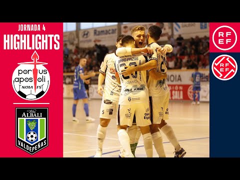 Resumen #PrimeraDivisiónFS | Noia Portus Apostoli 3-1 Viña Albali Valdepeñas | Jornada 4