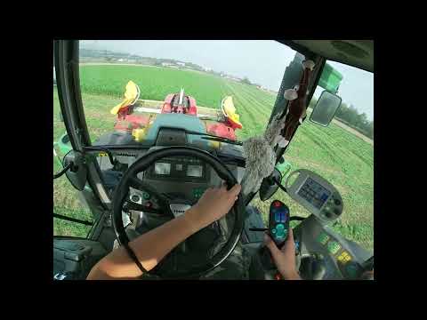 Cab View | Fendt 415 Vario + Pottinger novcat | Cutting Grass