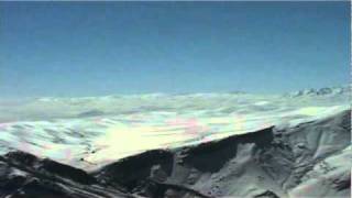 preview picture of video 'urmia iran turkey border ofpiste snowboarding'