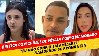 BIA FICA COM CIÚMES DE PÉTALA APÓS NAMORADO GABRIEL GANHAR CELULAR DE PRESENTE