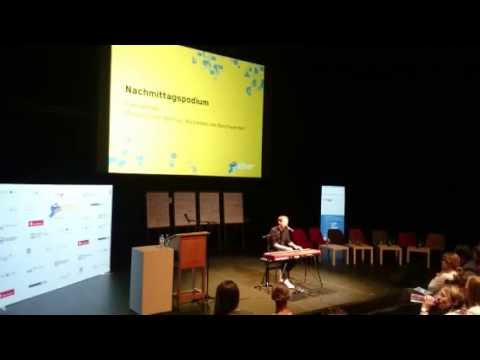 2gather-Kongress in Dresden-Hellerau, 9.10.2016: Enno Bunger, David Schalko, Martin Schulz u.a.