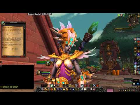 Talanji's Mercy | 8.1.5 Zandalari Allied Race Questline
