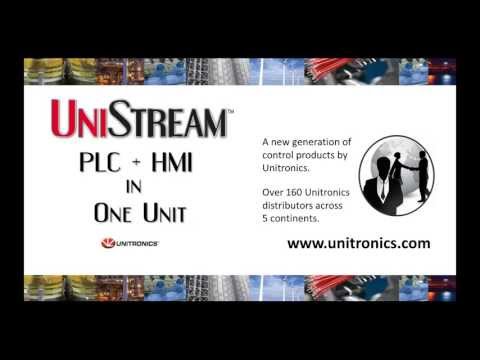 Introducing UniStream: PLC + HMI All-in-One Controller by Unitronics