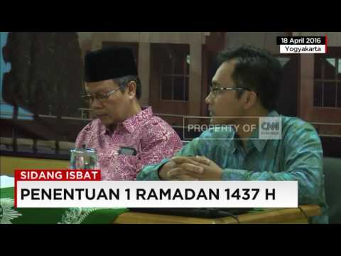 Muhammadiyah Sudah Tetapkan 1 Ramadan & 1 Syawal 1437 H