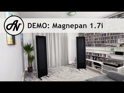 Magnepan 1.7i Speakers - Video Demonstration
