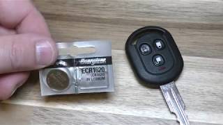 Pontiac G3 / Chevy Aveo Key Fob Battery Replacement - Easy DIY