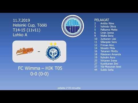 HELSINKI CUP 2019: FC Wimma - HJK T05