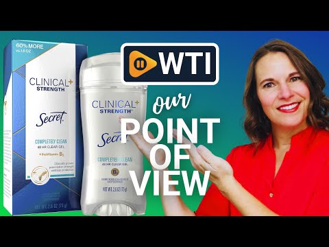 Clinical Strength Deodorant - WTI product video review