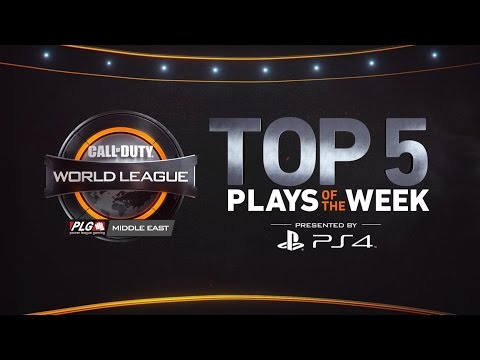 CWL Middle East - PS4 Top 5 Plays [Online Qualifier Week 1]