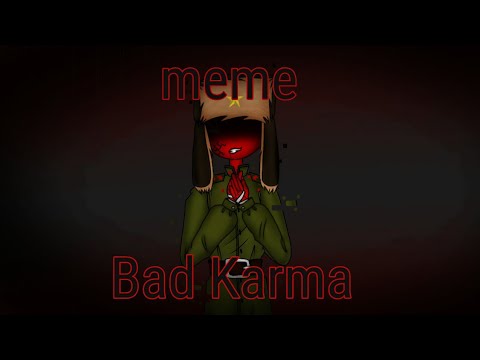 Bad Karma Mp3 Song Download Bad Karma Meme Countryhumans