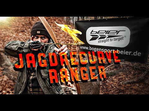 Jagdrecurve Ranger & 3D Bogentier Erdferkel von Bogensport Beier + Rabattcode