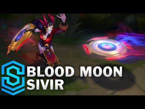 Blood Moon Sivir Skin Spotlight - Pre-Release - League of Legends