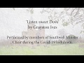 Listen sweet dove  - Grayston Ives