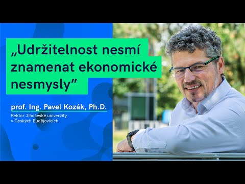 Mini Podcast #03 - Pavel Kozák - "Udržitelnost nesmí znamenat ekonomické nesmysly"
