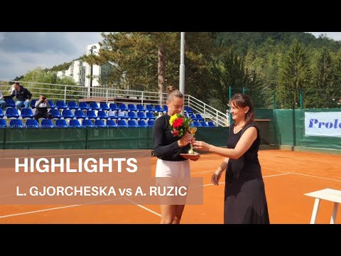 W40 Kursumlijska Banja | Final Highlights | Antonia Ruzic vs Lina Gjorcheska | 01.10.2023