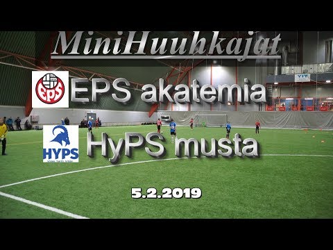 Mini Huuhkajat EPS akatemia vs HyPS musta