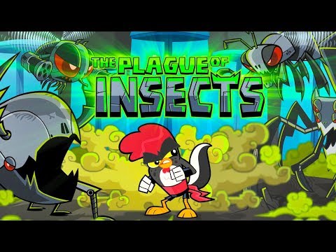 Chuck Chicken TV Series - The Plague of Insects - Cartoon show