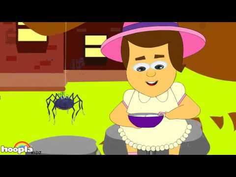 Little Miss Muffet | Classic Nursery Rhymes | HooplaKidz