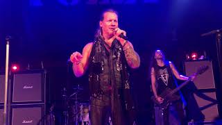 FOZZY - I Keep Forgettin'  / Enemy (ending) - Indianapolis IN 9/13/2018 Chris Jericho