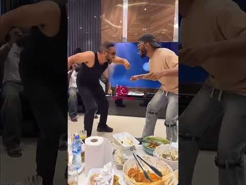 Popular Ghanaian actors Majid Michel and James Gardiner happily dancing together 😂😂 #viralshorts