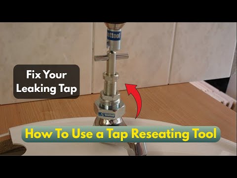 How To Use a Tap Reseating Tool || Fix Your Leaking Tap ||