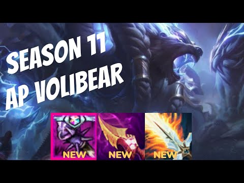 100% ATTACK SPEED FROM PASSIVE! FULL AP VOLIBEAR PRESEASON 11! Full Gameplay