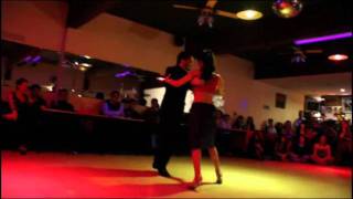 PAULA PANDOL Y SEBASTIAN ARRUA EN LA MILONGA 10