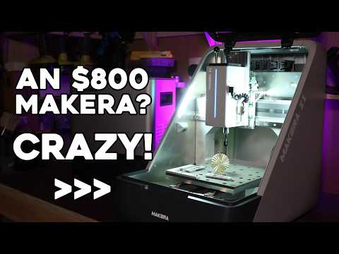 First look of the Makera Z1 CNC machine