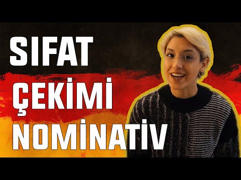 A2 Genel Almanca Dersleri | 15.Bölüm |  Almanca Sıfat Çekimleri - Adjektivdeklination im Nominativ