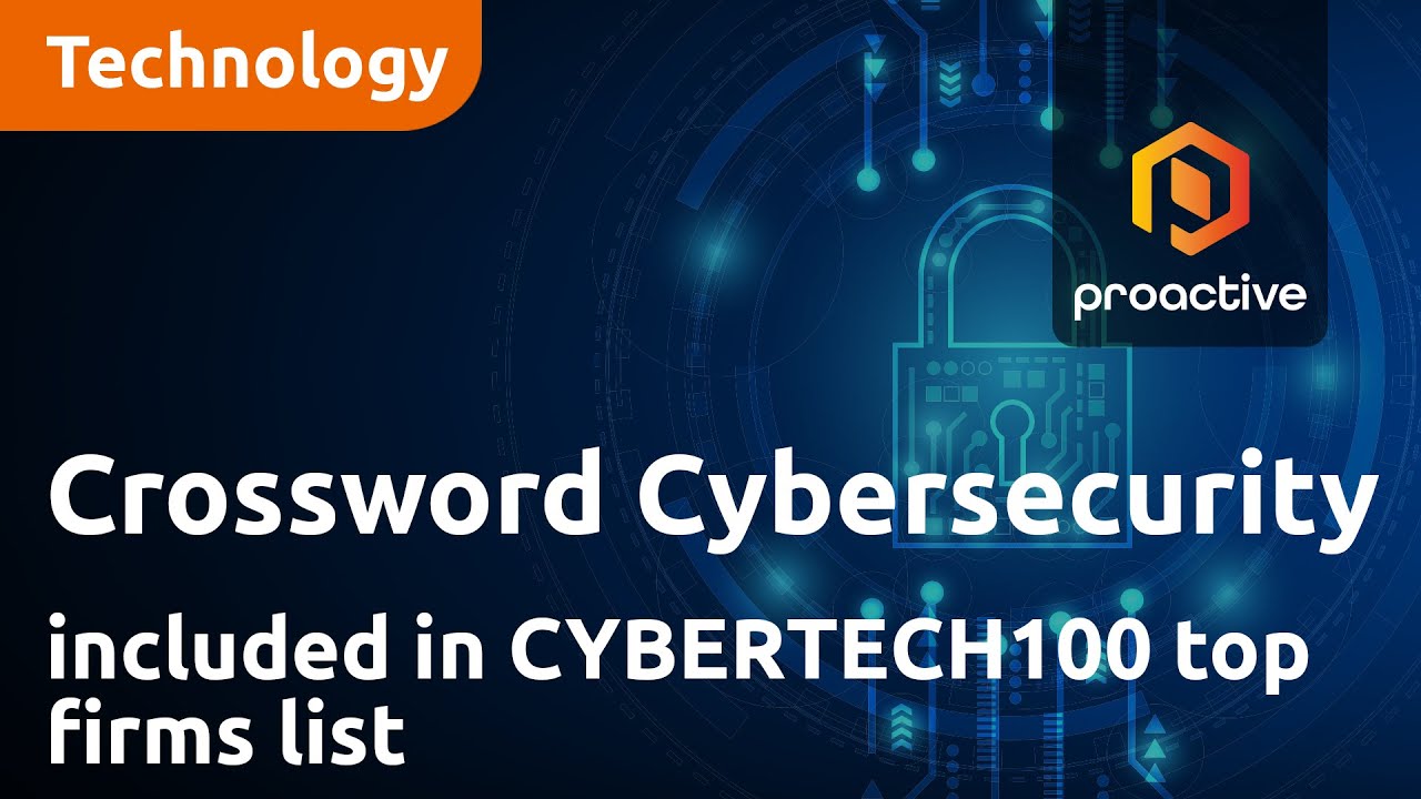 Crossword Cybersecurity highlights innovation following including in CYBERTECH100 top firms list