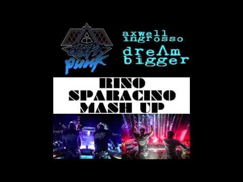 Axwell Λ Ingrosso vs Daft Punk - Dream Bigger vs Alive 2007 (Rino Sparacino Mash Up)